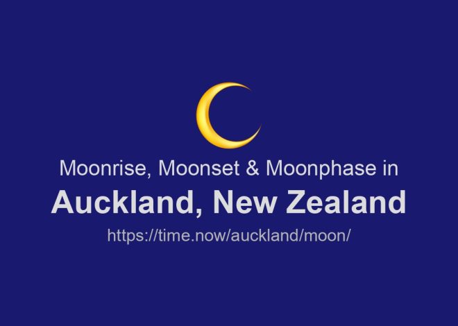 Moonrise Today NZ: What You Need to Know