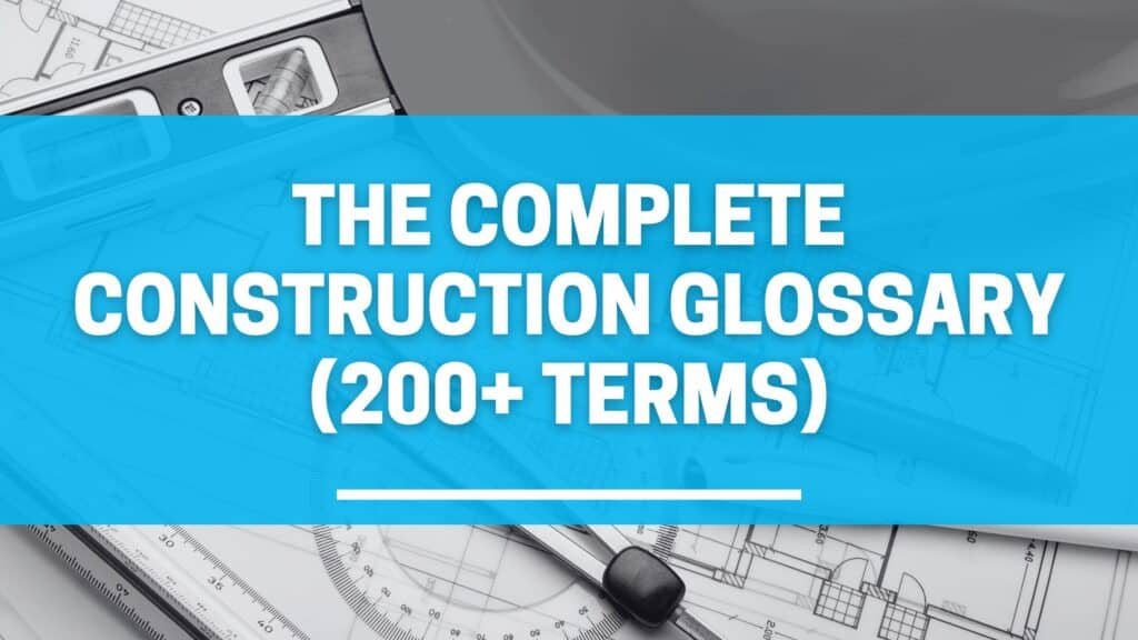 What’s Pointing Where: A Construction Glossary