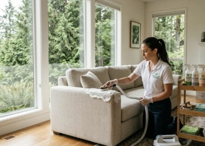 Sustainable Home Living: Eco-Friendly Upholstery Care for the Modern Homeowner